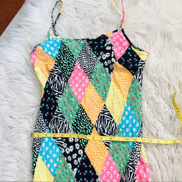 🔥Sales - RIXO for Target Patchwork Floral Slip Dress - Size XS - Picture 7 of 11